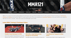 Desktop Screenshot of mma121.com